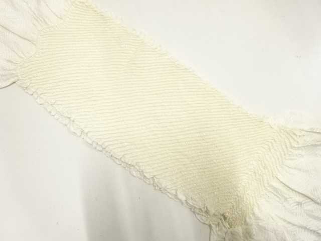 正絹　絞り　帯揚げ